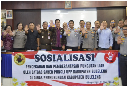 Sosialisasi Pencegahan dan Pemberantasan Pungutan Liar